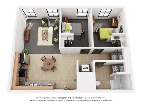 2Bed 1Bath at Parkhaus Apartments,Nebraska 68508